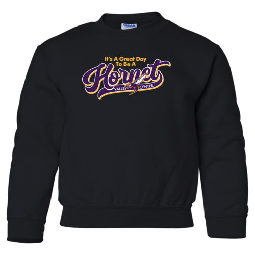 D4 - Gildan 18000B Youth Heavy Blend Youth Crewneck Sweatshirt Thumbnail
